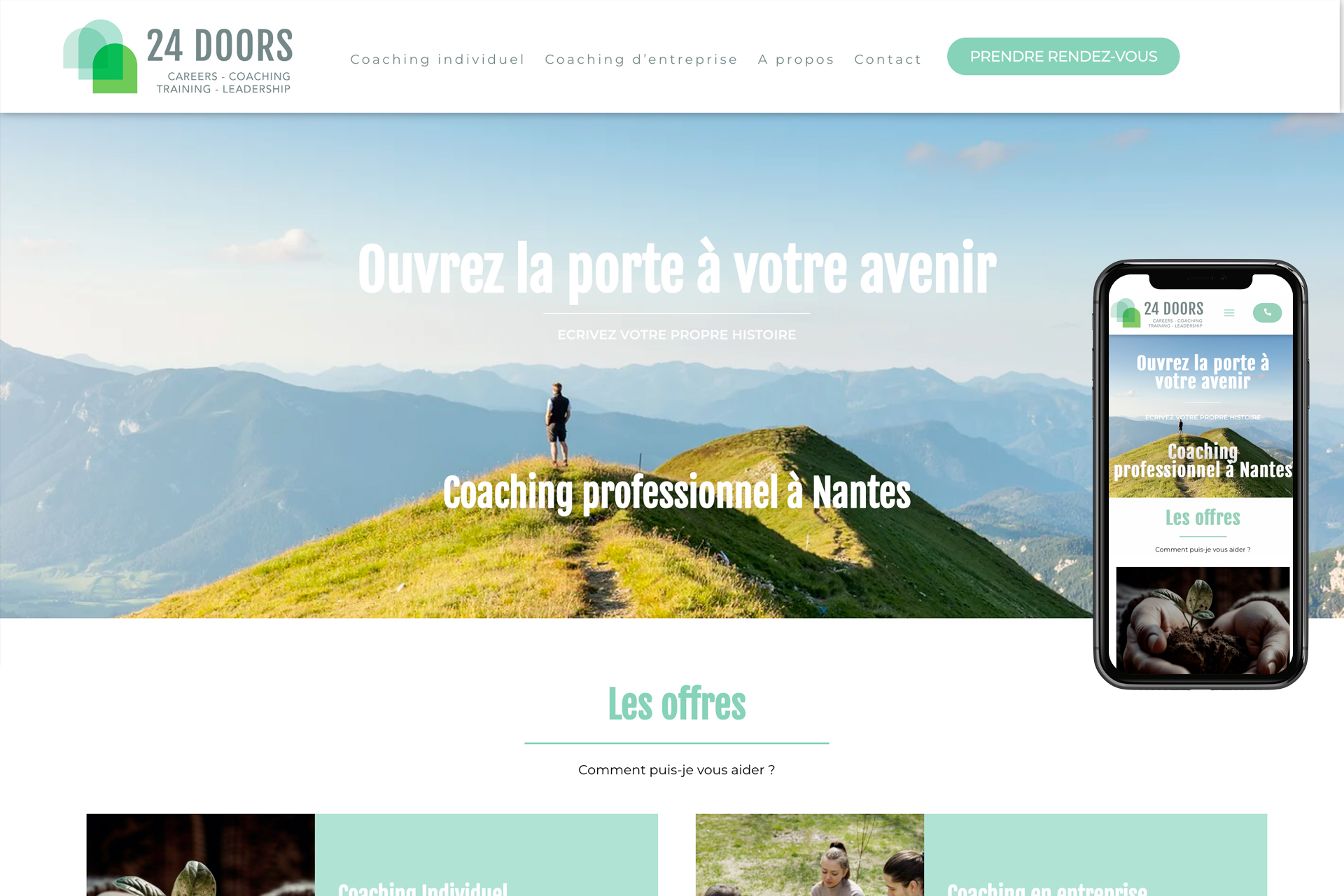 Création du site web www.24doors.fr