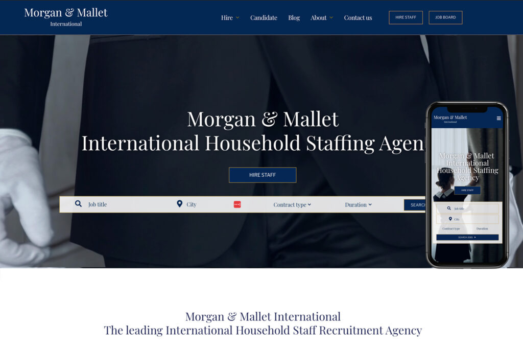 www.householdstaff.agency - Refonte WordPRess